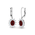 Ruby Diamond Ring 3.78ct – SE6951~RY – 18k White Gold