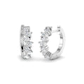 Hoops Diamond Ring 0.51ct – SE6962 – 18k White Gold