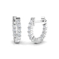 Hoops Diamond Ring 0.27ct – SE7057 – 18k White Gold