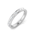 Half Eternity Diamond Ring 0.31ct–0.79ct – SL7325 – 18k White Gold