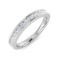 Half Eternity Diamond Ring 0.38ct – SL8514 – 18k White Gold