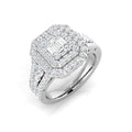 Baguette & Brilliant Diamond Ring 1.31ct – SL9653 – 18k White Gold
