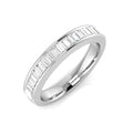 Half Eternity Diamond Ring 0.69ct–1.9ct – SR2866 – 18k White Gold