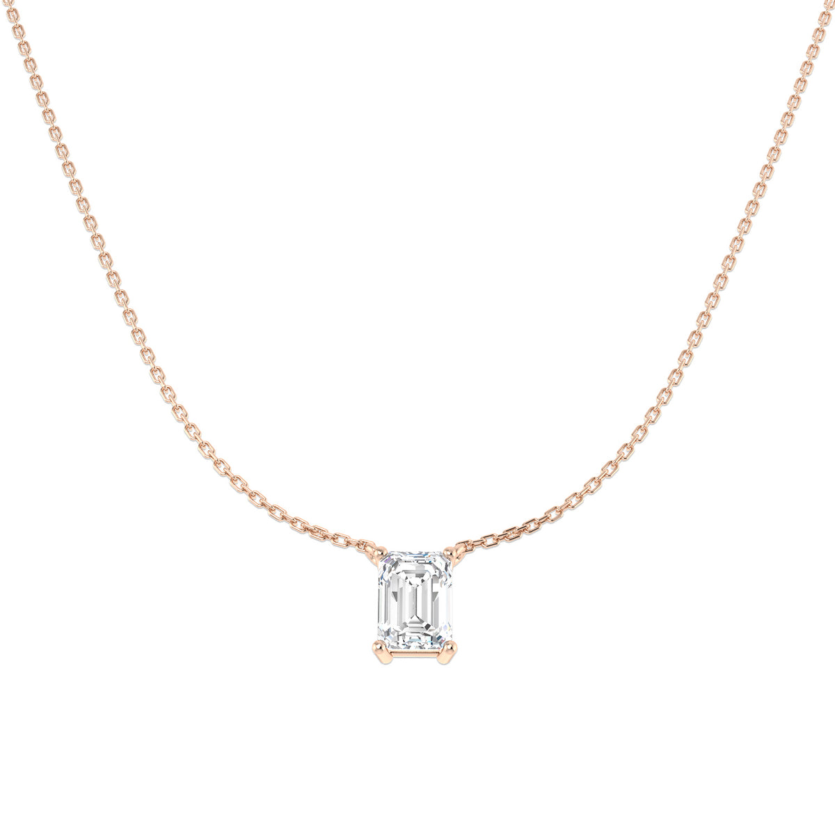 Solitaire Lab-Grown Diamond Ring 2.05ct – SN1933 – 18k Rose Gold