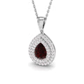 Ruby Diamond Ring 0.86ct – SP3540B~RY – 18k White Gold