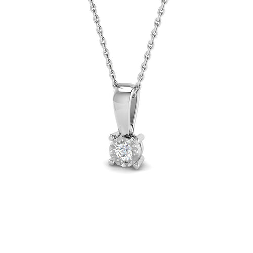 Solitaire Diamond Ring 0.04ct–0.16ct – SP6347 – 18k White Gold