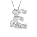 Initials Diamond Ring 0.53ct–1.55ct – SP5002-E – 18k White Gold