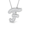 Initials Diamond Ring 0.42ct – SP5002-F – 18k White Gold