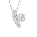 Initials Diamond Ring 0.4ct – SP5002-V – 18k White Gold
