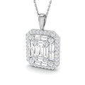 Baguette & Brilliant Diamond Ring 1.86ct – SP5212 – 18k White Gold