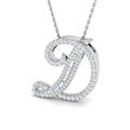 Initials Diamond Ring 0.47ct – SP5504-D – 18k White Gold