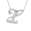 Initials Diamond Ring 0.49ct – SP5504-X – 18k White Gold