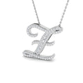 Initials Diamond Ring 0.4ct – SP5504-Z – 18k White Gold