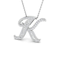 Initials Diamond Ring 0.5ct – SP5543-K – 18k White Gold