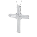 Cross Diamond Ring 6.93ct – SP5662 – 18k White Gold