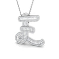 Initials Diamond Ring 0.82ct – SP5666-E – 18k White Gold