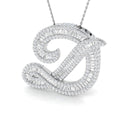 Initials Diamond Ring 3.47ct – SP5704-D – 18k White Gold