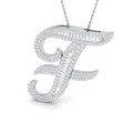 Initials Diamond Ring 2.22ct – SP5867-F – 18k White Gold