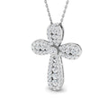 Cross Diamond Ring 0.85ct – SP6026 – 18k White Gold