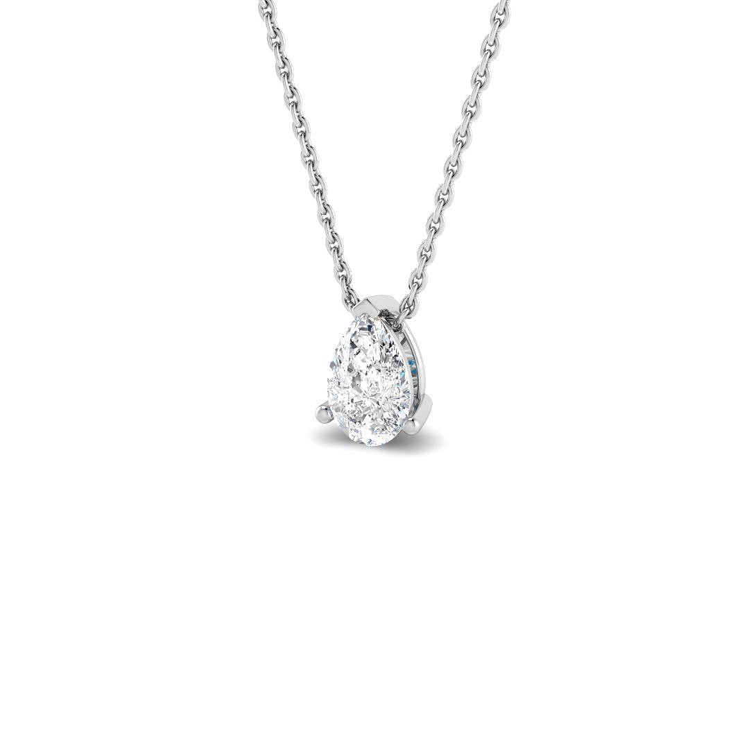 Solitaire Lab-Grown Diamond Ring 0.49ct–1.01ct – SP6198 – 18k White Gold