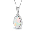 Opal Diamond Ring 2.85ct – SP6550~OP – 18k White Gold