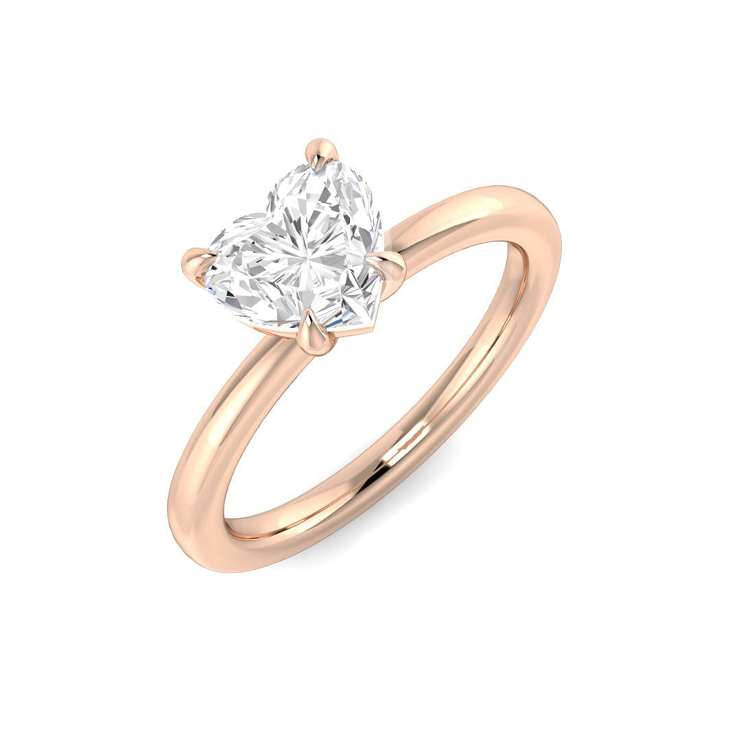 Engagement Diamond Ring 1.02ct – SR1107 – 18k Rose Gold