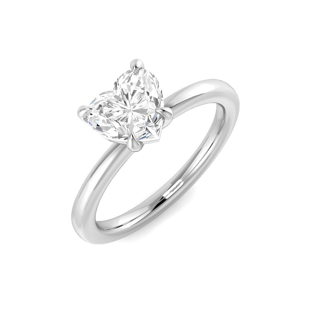 Engagement Diamond Ring 1.02ct – SR1107 – 18k White Gold