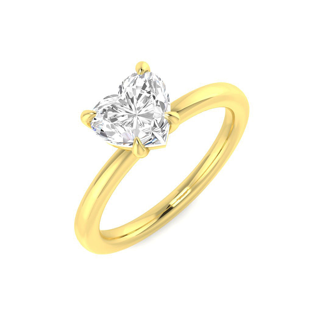 Engagement Diamond Ring 1.02ct – SR1107 – 18k Yellow Gold