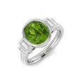 Multi Sapphire Diamond Ring 3.77ct – SR1295~MS – 18k White Gold