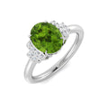 Peridot Diamond Ring 2.36ct – SR2040~PD – 18k White Gold