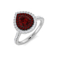 Engagement Diamond Ring 1.15ct – SR2136~RY – 18k White Gold
