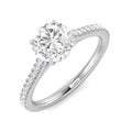 Engagement Diamond Ring 1.12ct–1.32ct – SR2427 – 18k White Gold