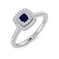 Engagement Diamond Ring 0.32ct – SR2747~BS – 18k White Gold