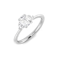 Three Stone Diamond Ring 0.86ct – SR3473 – 18k White Gold