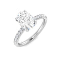Engagement Lab-Grown Diamond Ring 1.86ct–1.87ct – SR3787 – 18k White Gold