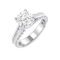 Engagement Lab-Grown Diamond Ring 2.25ct – SR4338 – 18k White Gold