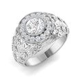Signet Lab-Grown Diamond Ring 1.28ct – SR4465 – 18k White Gold