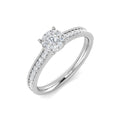 Vintage Diamond Ring 0.27ct – SR614 – 14k White Gold