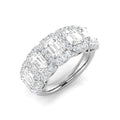 Five Stone Diamond Ring 2.73ct – SR646 – 18k White Gold