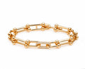 Diamond Pavé Link Chain Bracelet - product shot