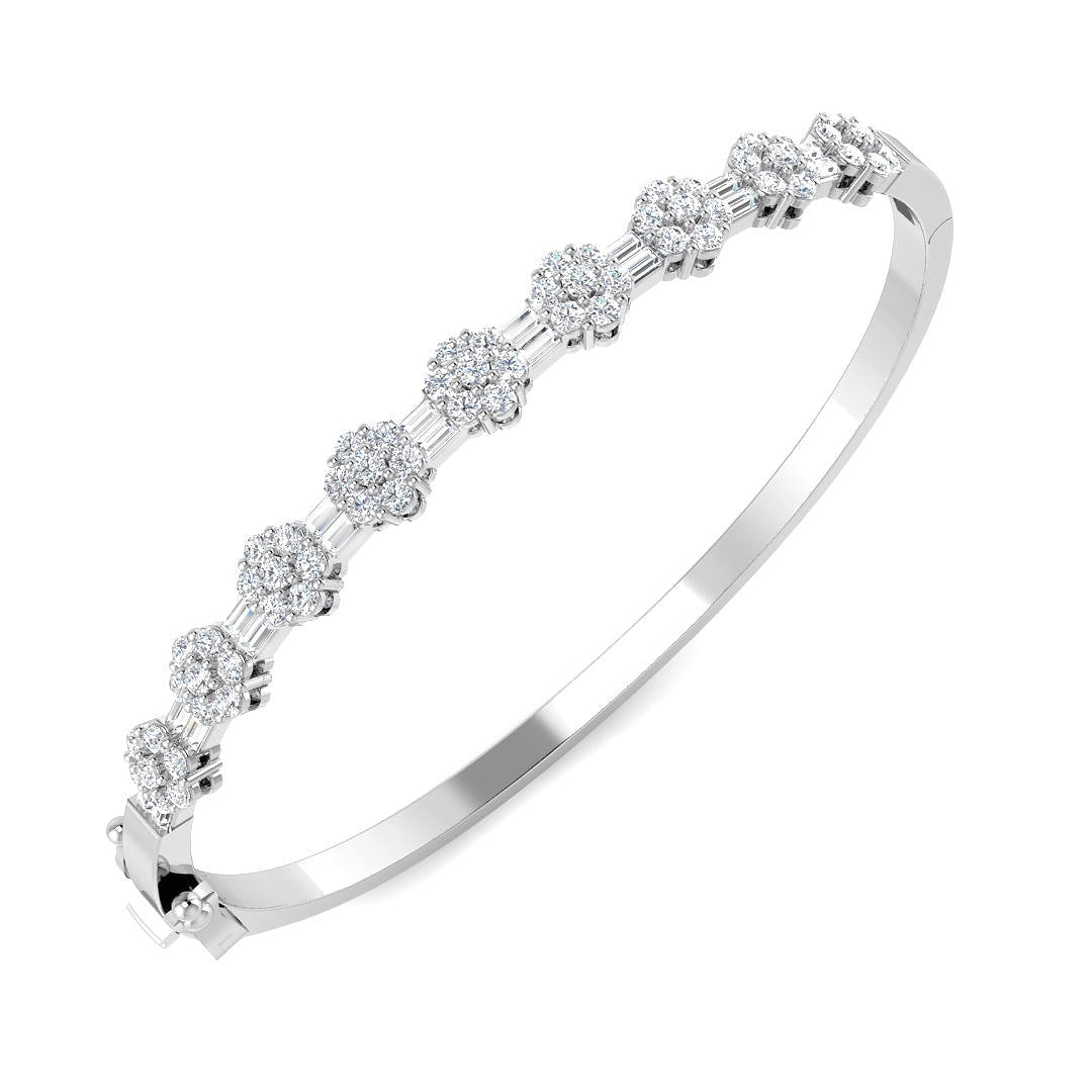 Fancy Designs Diamond Ring 1.93ct – XYA0218 – 18k White Gold