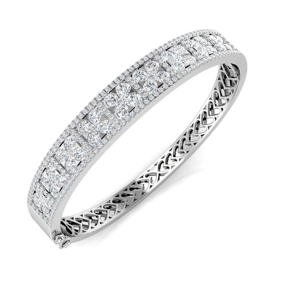 Fancy Designs Diamond Ring 6.14ct – XYA0368 – 18k White Gold