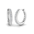 Hoops Diamond Ring 0.16ct – XYE1447 – 18k White Gold