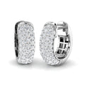 Hoops Diamond Ring 0.4ct–1.09ct – SE5307 – 18k White Gold