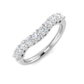 Half Eternity Diamond Ring 0.61ct – XYR11511 – 18k White Gold