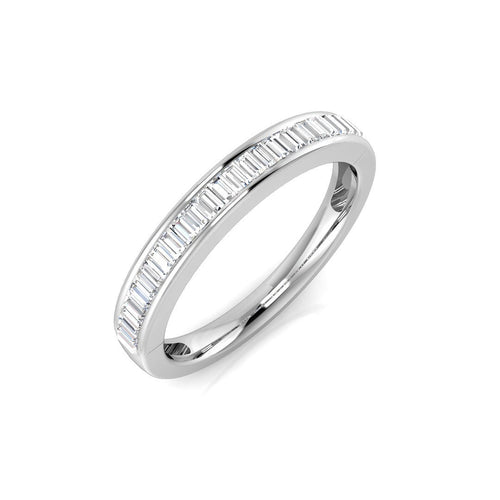Half Eternity Diamond Ring 0.28ct–0.94ct – BJR0131B – 18k White Gold