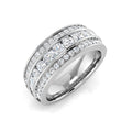 Pave Diamond Ring 0.75ct – XYR12413A – 18k White Gold