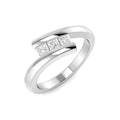 Three Stone Diamond Ring 0.32ct – XYR6741 – 18k White Gold
