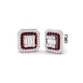 Ruby Diamond Ring 1.21ct – SE6441~RY – 18k White Gold