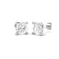 Solitaire Lab-Grown Diamond Ring 4.0ct–4.08ct – SE7019 – 18k White Gold